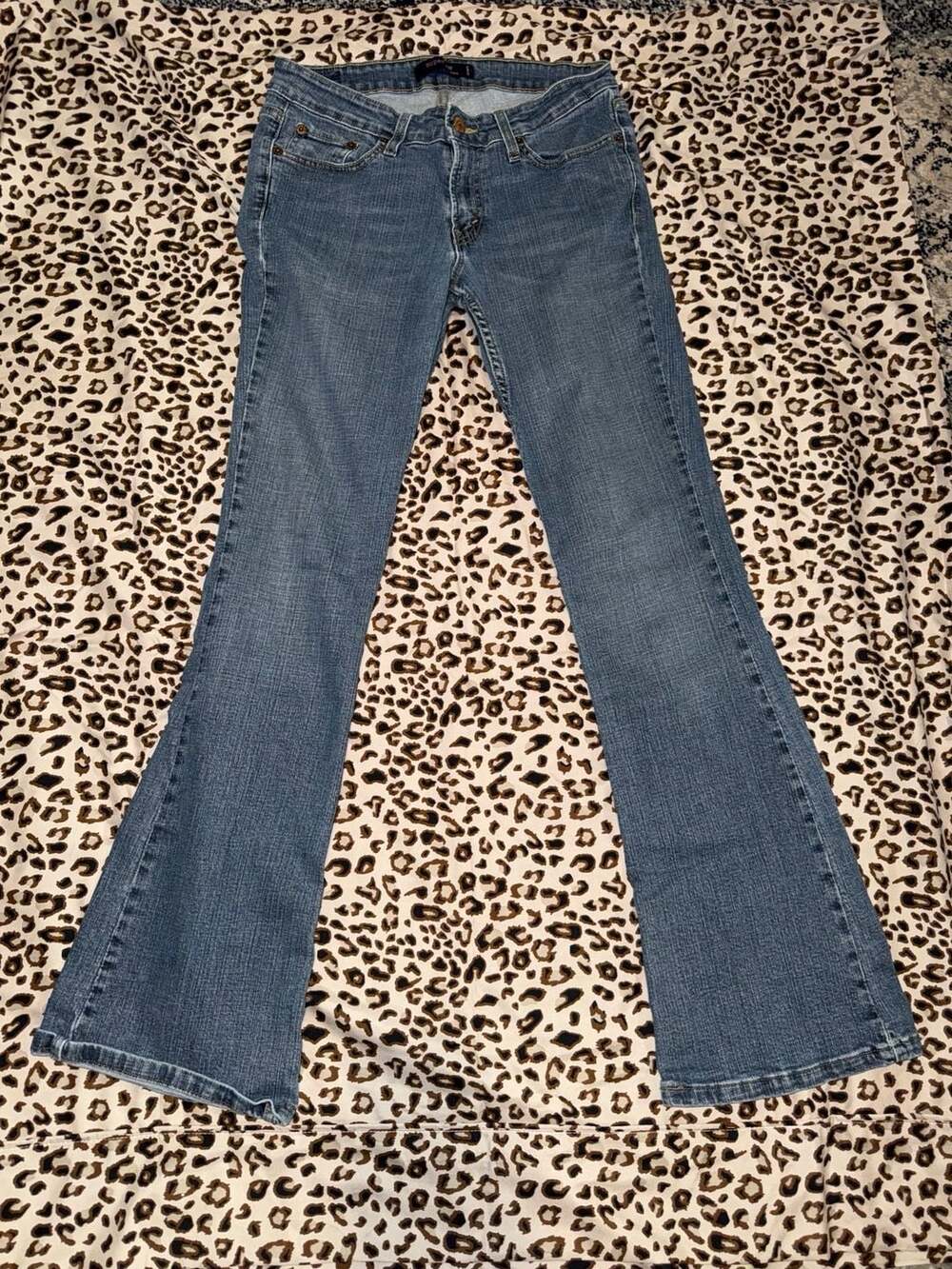 Levi's Superlow 515 Jeans Blue Denim Bootcut